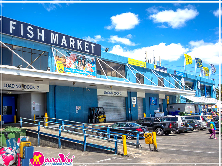 Du lịch Úc - Sydney - Central Coast - Fish Market từ Sài Gòn 2018